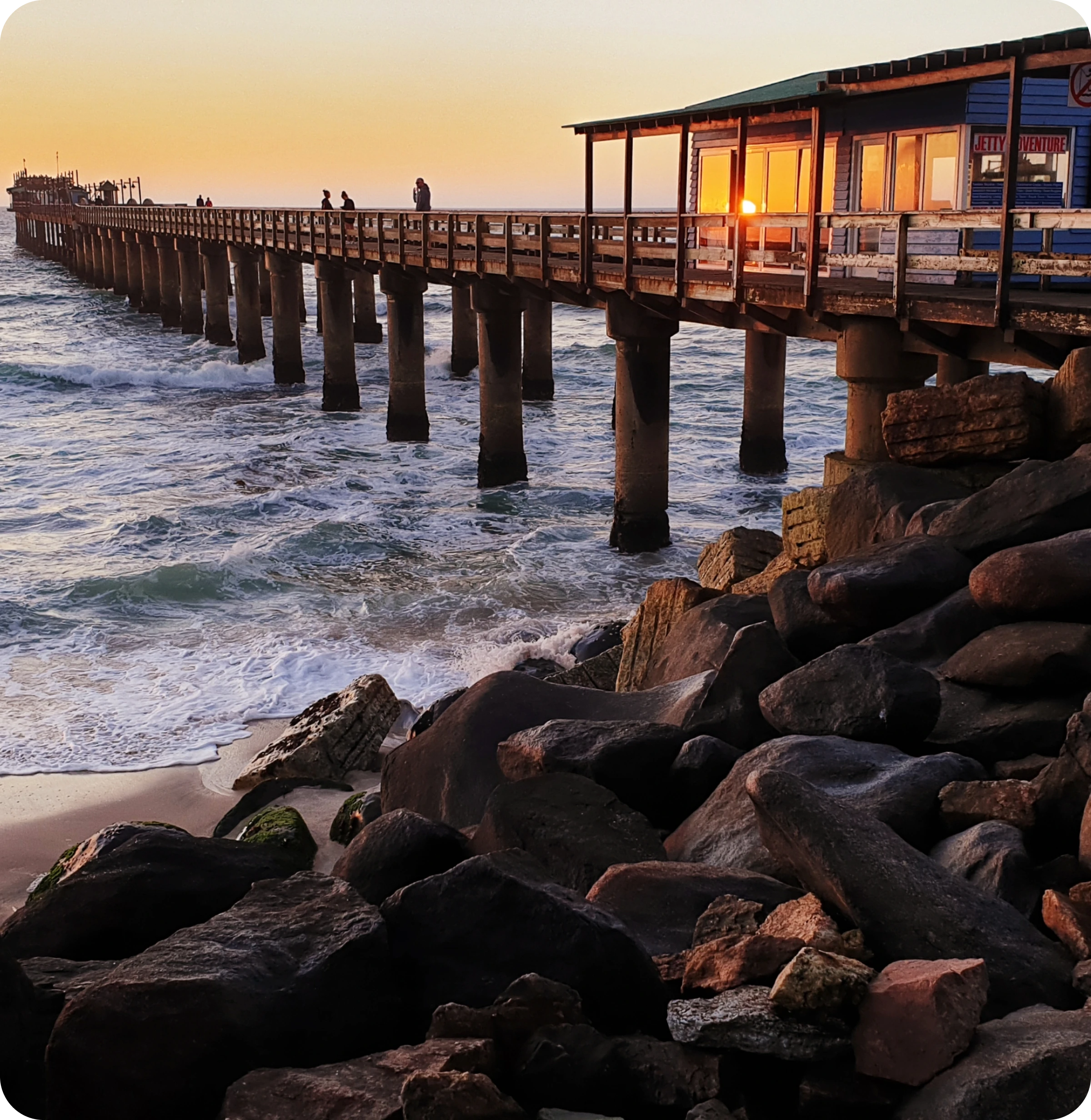 Swakopmund ocean pier