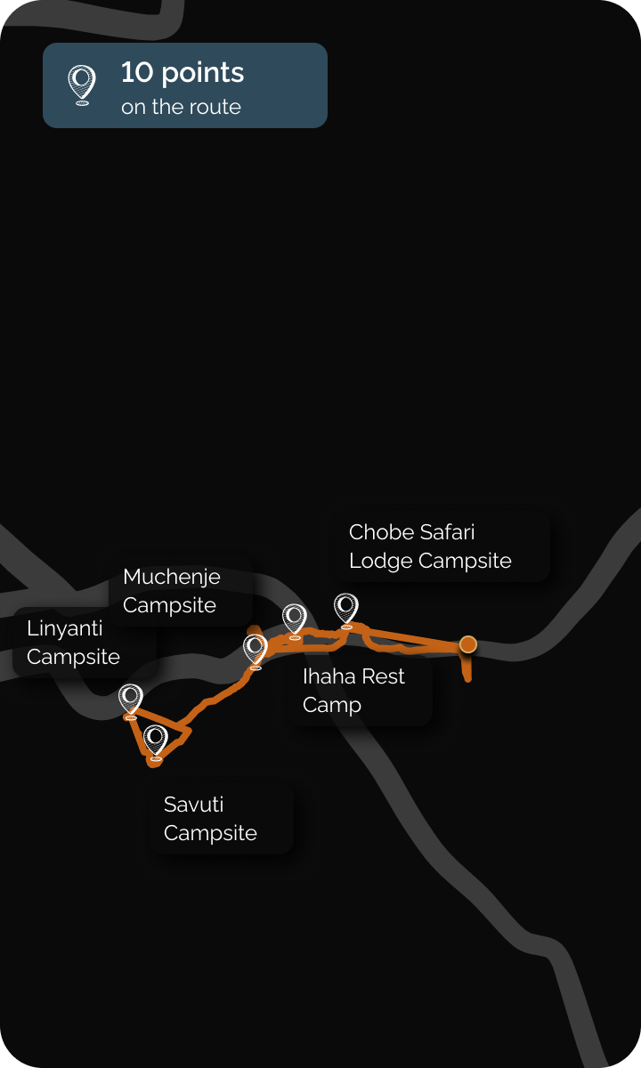 Northern Botswana Route