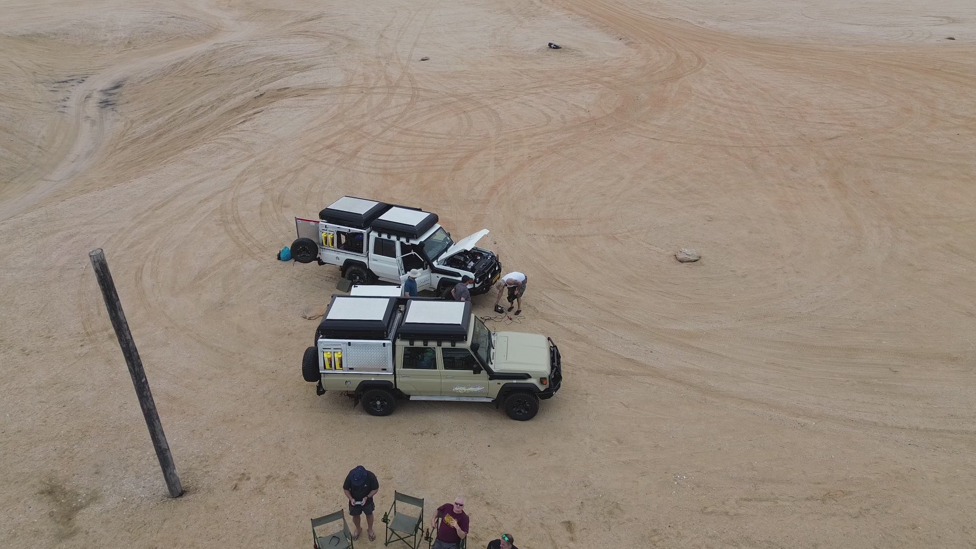 Off-road vehicles desert