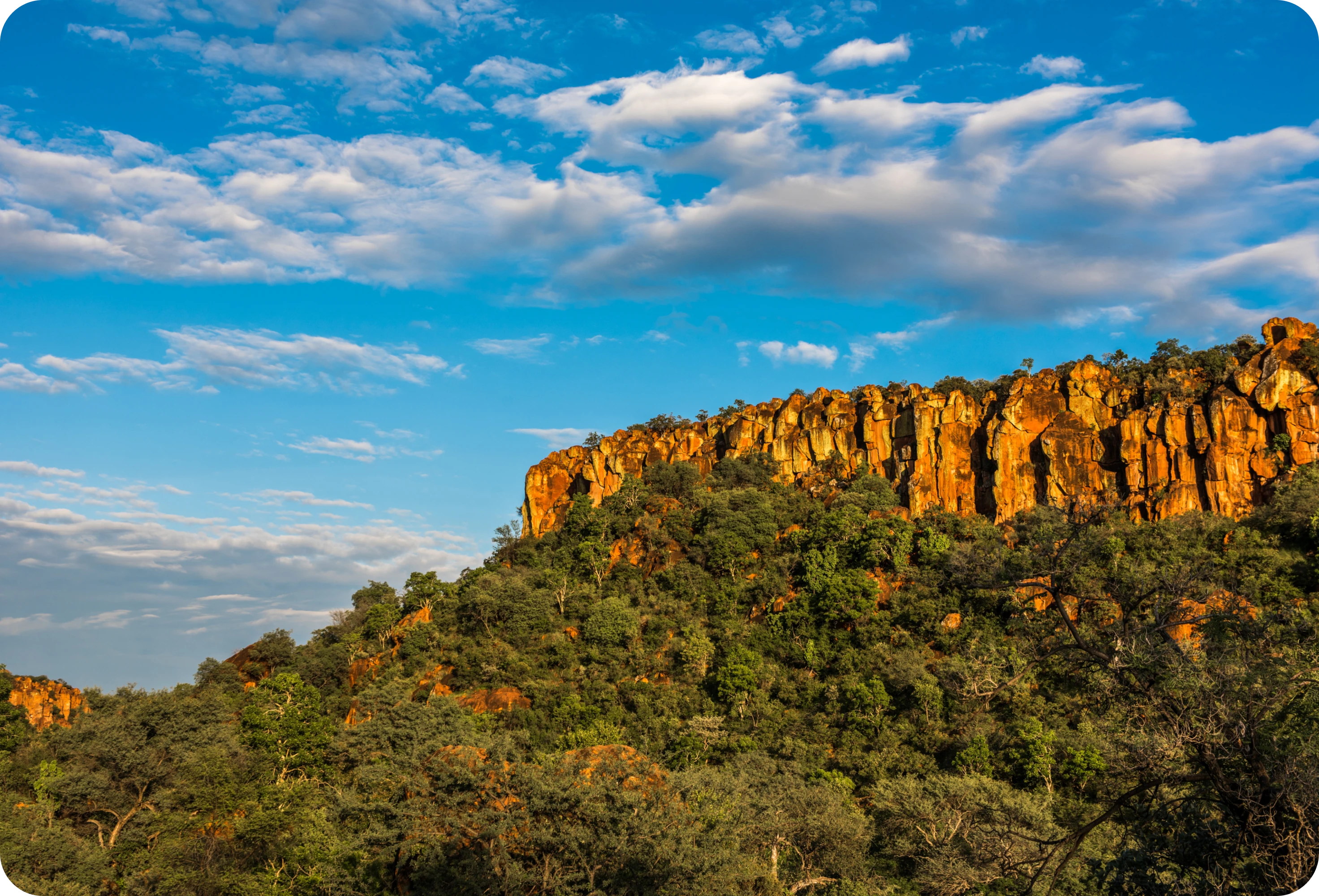 Mountain landscape view