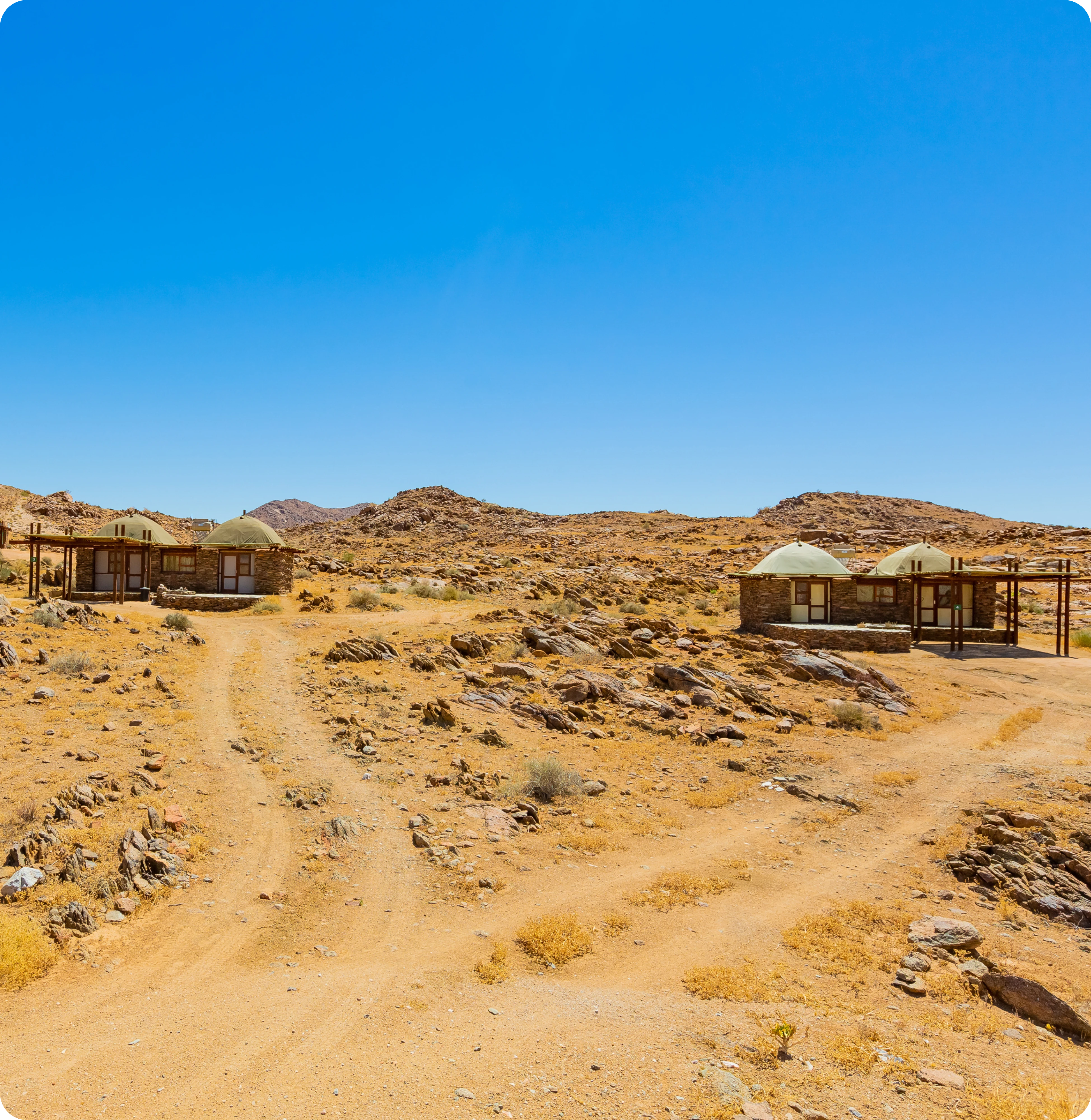 Desert lodges Namibia